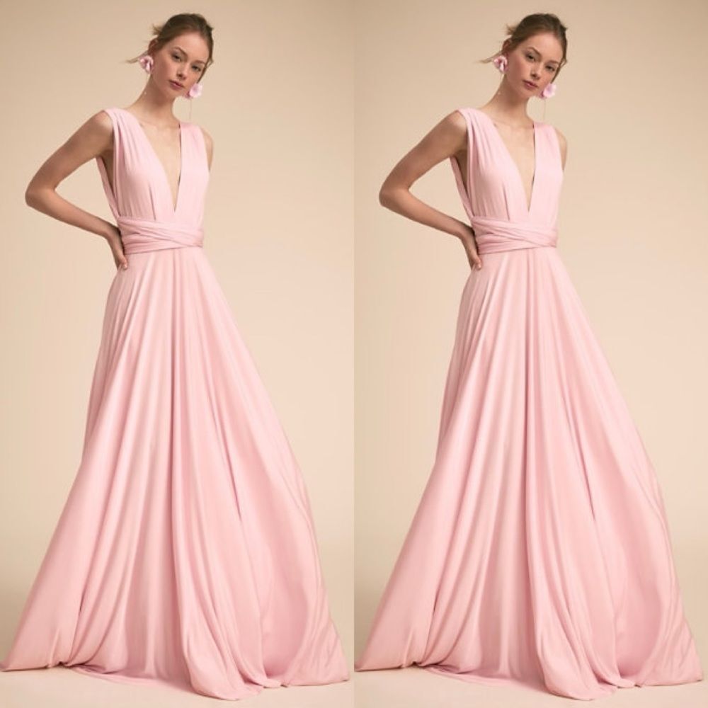 BHLDN x Twobirds Ginger Convertible Maxi Dress
